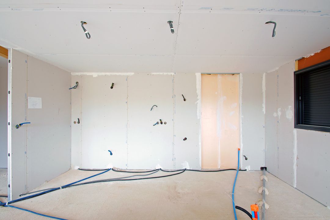 Plâtrerie à Bouliac – Chantier logement collectif FB Plâtrerie